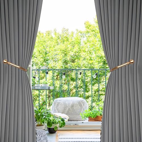 Mini Ball Curtain Holdbacks 4 Pack, Solid Zinc Alloy Wall Mounted Curtain - Image 3