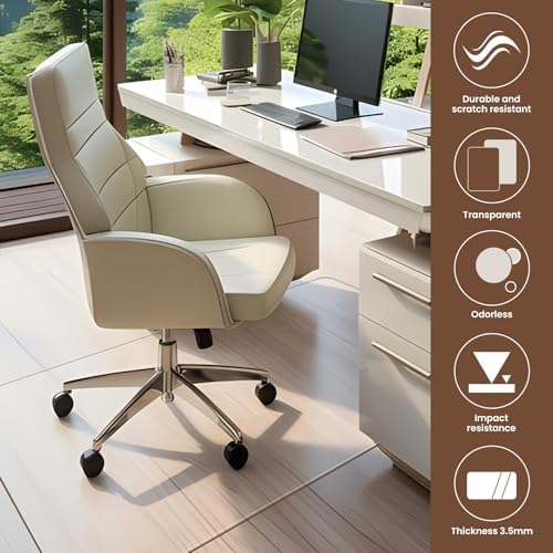 Office Chair Mat for Carpet & Hardwood Floor - Image 4