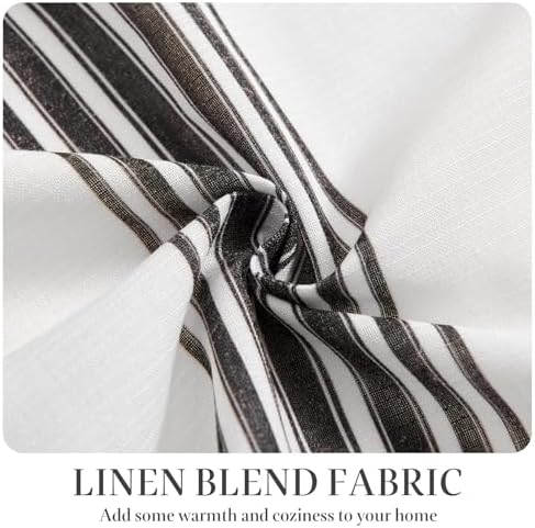 jinchan Linen Balanced Stripe Valances - Image 7