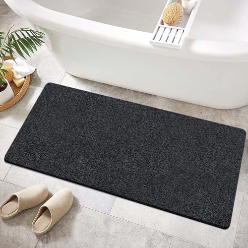SONGZIMING Shower Mat Non Slip 40.2 x16.1 Inch, Loofah Shower Mat Anti Slip Tub by HOME