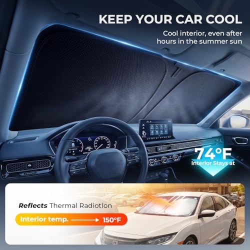 DooGooCcoo Windshield Sun Shade - Image 3