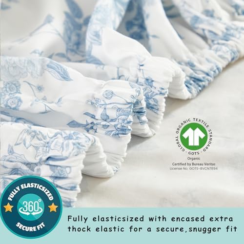 Brandream French Country Toile Crib Bedding Set - Image 7