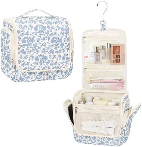 Relavel Hanging Toiletry Bag for Women, Travel Makeup Organizer Bag by Relavel