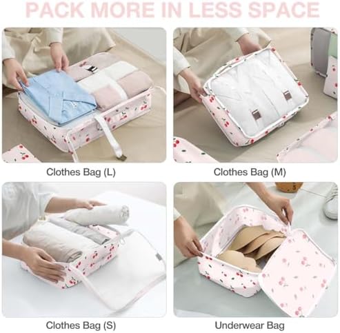8 Set Packing Cubes for Suitcases, Packing Cube - Image 4