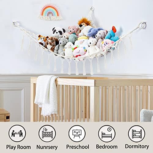 Stuffed Animal Storage Hammock Toy Net - Image 2