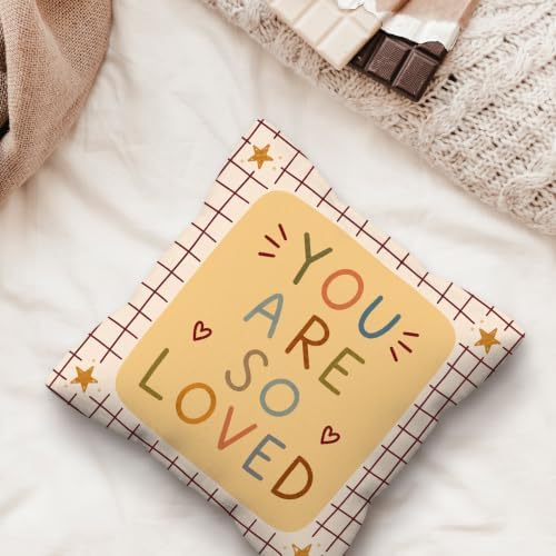 kdqua Boho Nursery Pillow Cover 18x18 Double-Sided, Kids Bedroom Decorations - Image 5