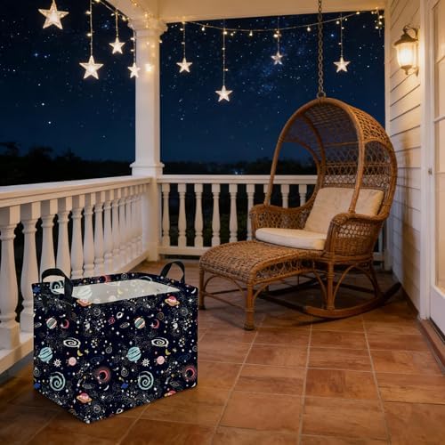 Rectangular Star baskets, Storage Basket, Waterproof foldable laundry basket - Image 5