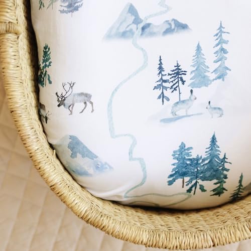 Sorrel + Fern Baby Bassinet Sheets 2-Pack, Fitted Soft - Image 6