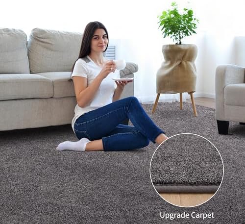 Keeko 3x5 Area Rugs for Living Room, Soft Washable Memory Foam Bedroom Rug - Image 2