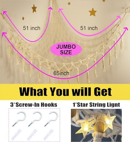 Stuffed Animal Toy Storage Hammock - Image 6