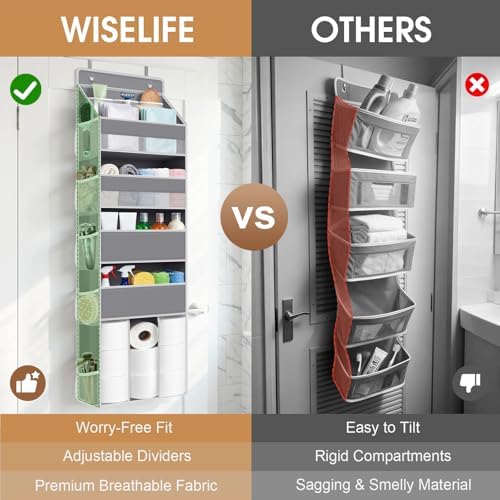WISELIFE 5-Tier Over the Door Organizer - Image 6