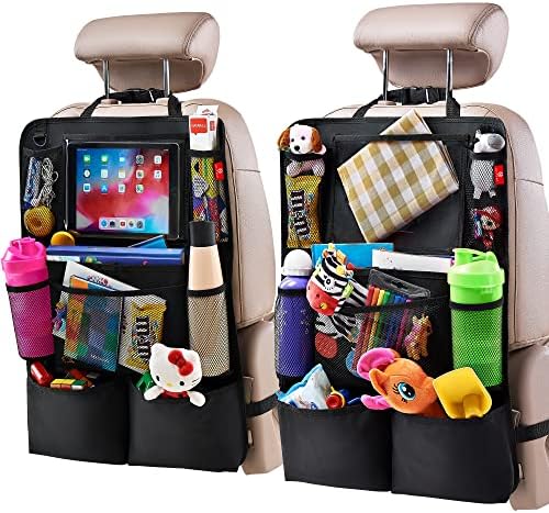 Helteko Backseat Car Organizer, Kick Mats Back Seat Protector by Helteko