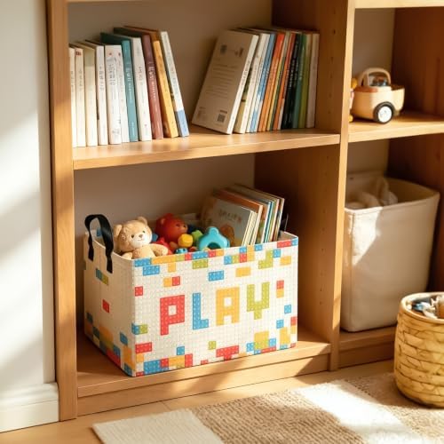 Rectangular Building block Storage Basket - Image 6