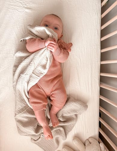 Muslin Bedside Bassinet Sheets 2 Pack - Image 5