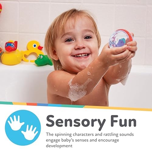 Nuby Bubbly Buds Interactive Bath Set - Image 2