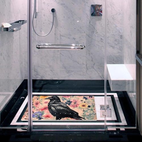 Non Slip Bathtub and Shower Mat 26.8x15.1 inch, Bath Mat - Image 6