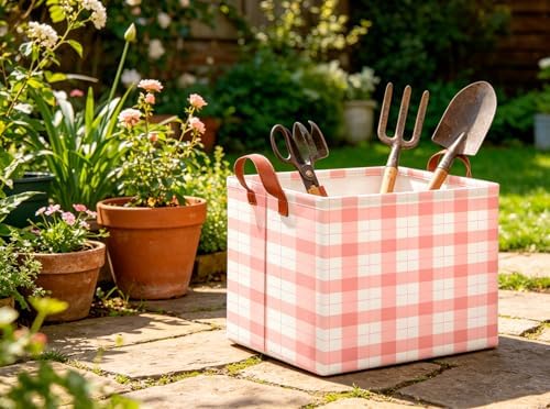 CLOCOR Rectangular Storage Basket, Collapsible Storage Bin, Waterproof Books Box - Image 4