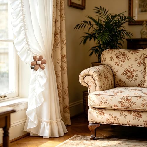 SRG Curtain Tiebacks for Curtains 2 Pack, Decorative Curtain Holdbacks for - Image 4
