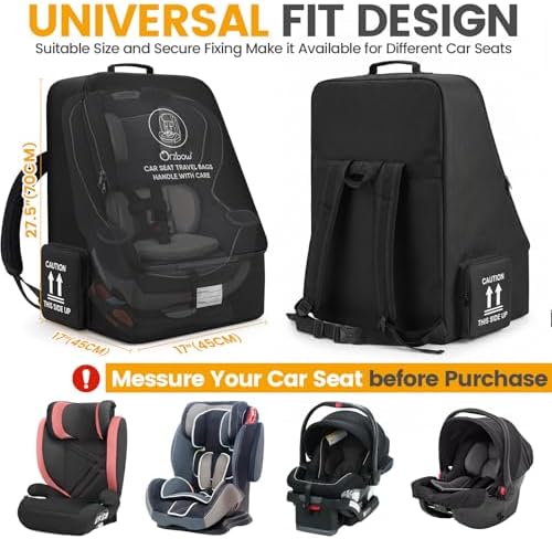Orzbow Padded Car Seat Travel Bag - Image 4