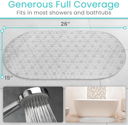 Vive Oval Bathtub Mat - Image 5