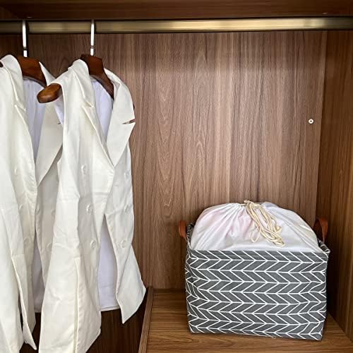 CLOCOR 3-pack Rectangular Storage Bin, Collapsible Home Organization - Image 2