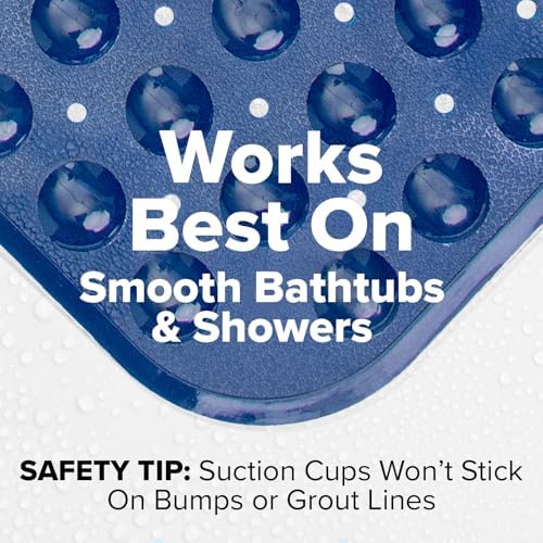 SlipX Solutions 39x16 Extra Long Non Slip Bath Mat, Tub & Shower - Image 3