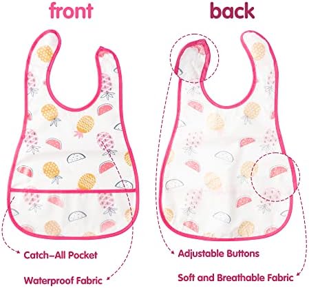 R HORSE 5Pcs Baby Feeding Bibs - Image 4