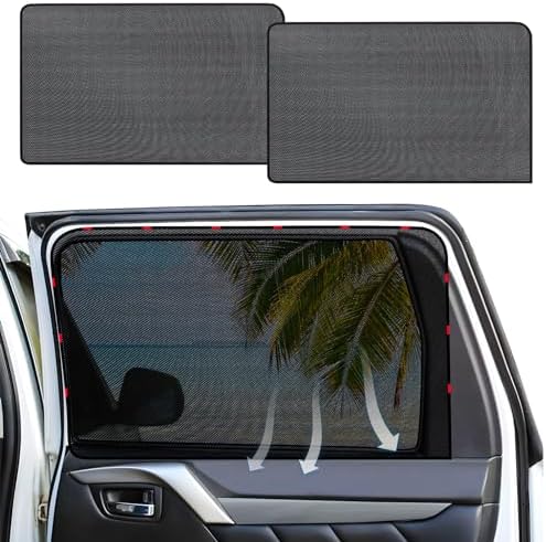 ZATOOTO Car Window Shades Magnetic Mesh Sun Shade by ZATOOTO