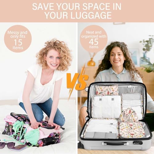 KPX 8 Set Packing Cubes for Travel, Luggage Packing Organizers Accessories - Image 5