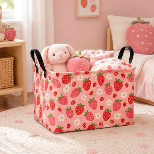 Kid Storage Basket Gift Shelf Basket Toy Storage Bin, Nursery Basket Organizer - Image 4