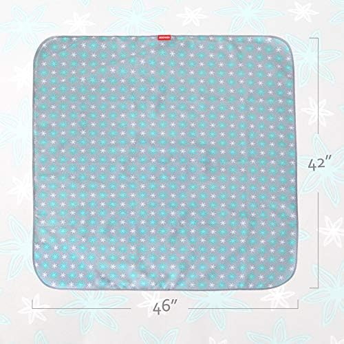 Splat Mat Under High Chair Mat for Baby's Mealtime - Image 2
