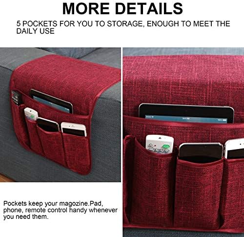 Sofa Armrest Organizer Non-Slip Remote Control Holders - Image 2