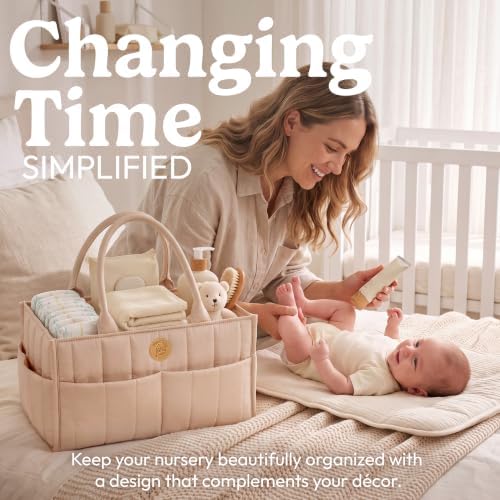 Baby Diaper Caddy Organizer - Image 2