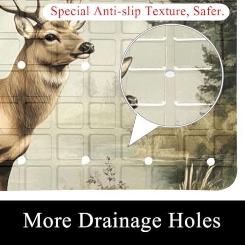 Shower Mat Non-Slip Bathtub Mats - Image 2
