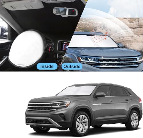 TINGLU Sun Shade for Volkswagen Atlas VW Atlas Cross Sport 2018-2025 2026 - Image 6