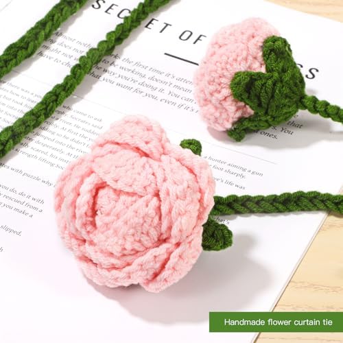 2 Pack Boho Handmade Flower Curtain Tiebacks & Holdbacks - Image 5