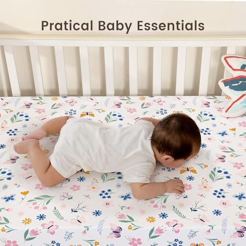 david's kids 3 Pack Fitted Crib Sheets, Ultra Soft Breathable Comfortable Baby - Image 6