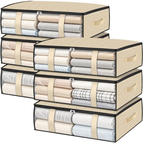 StorageRight Under Bed Storage Bags, 6 Pack by StorageRight