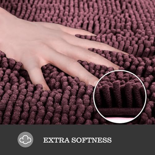 Yeaban Toilet Rugs U-Shape 20"x24" - Image 3