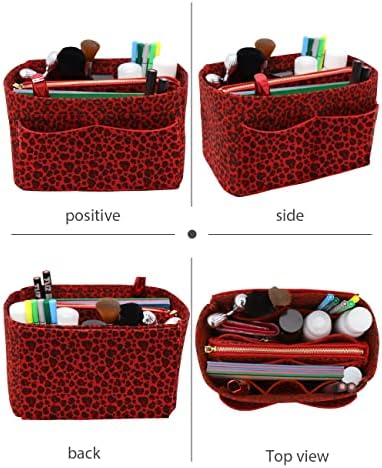 LEXSION Felt Purse Organizer Insert, Tote Bag Shaper Dividers - Image 4