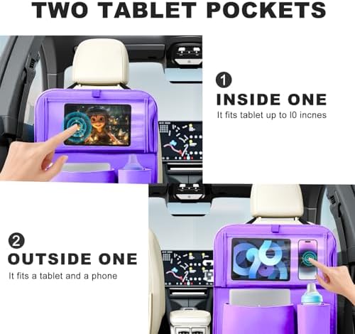 2 Pack Car Backseat Organizer - Image 3