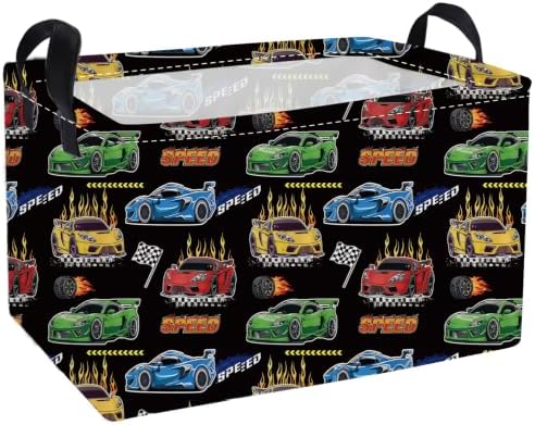 Essme Rectangular Kids Baskets, Car Storage Box, Cute Basket by ESSME