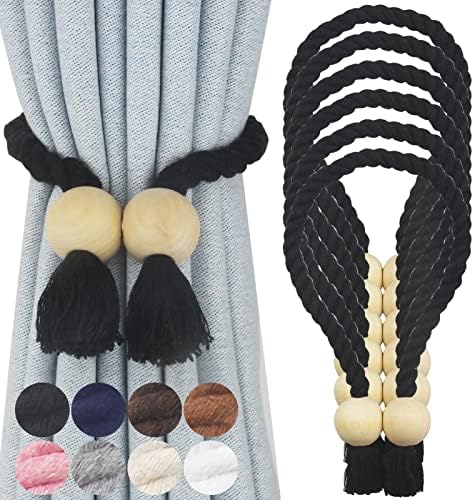 Magnetic Curtain Tiebacks Decorative Tie Back Drapes Holdbacks Nieffeiy by CurtianTiebacks