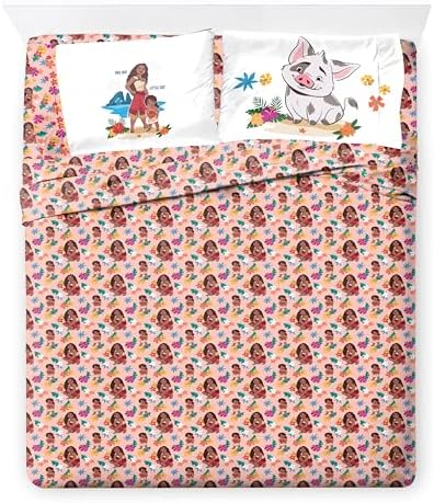 Disney Moana Full Comforter Set 7 Piece Kids Bedding - Image 7
