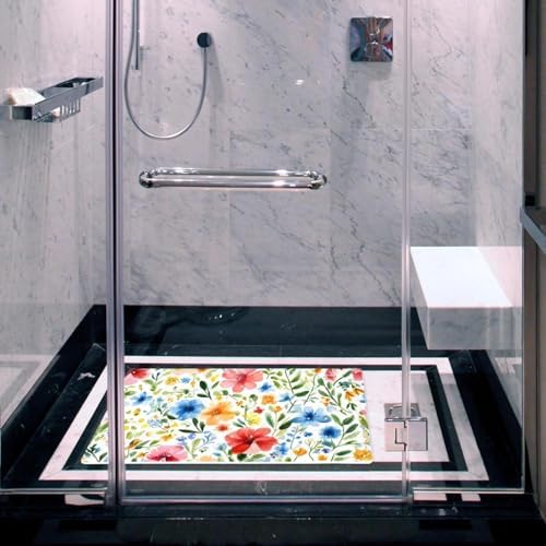 Shower Mat Bathtub Mat, 26.8x15.1 inch, Non-Slip Bath Mat - Image 5