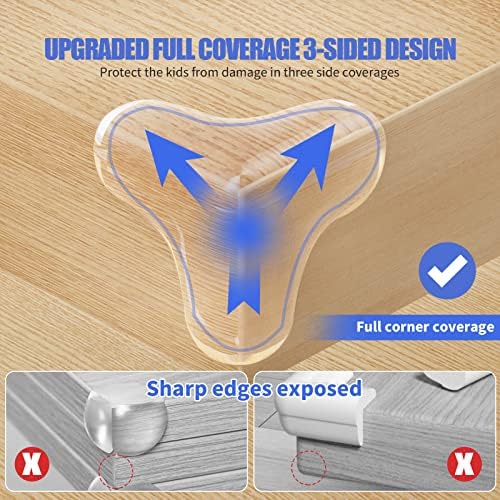 Baby Proofing Corner Protector Baby: 12 Pack Corner Protectors Baby Proof - Image 2