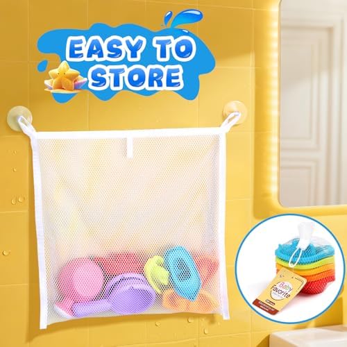 Baby Bath Toys for Kids Ages 1-3 8PCS Toddler Bath Toys Mold Free and 1PCS Toy - Image 5