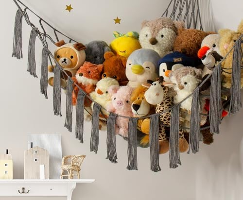 RelaxScene Stuffed Animal Hammock Corner Storage - Image 2