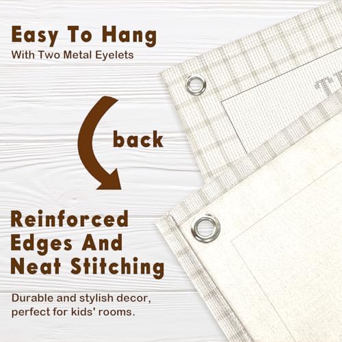 Lacama Thank Heaven for Little Boys Linen Banner - Image 6