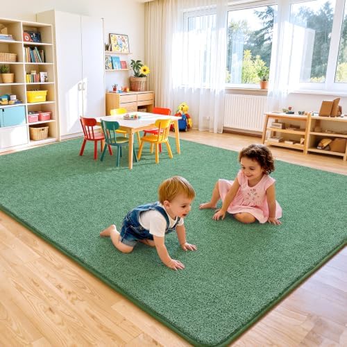 Keeko 4x6 Area Rugs for Living Room, Soft Washable Memory Foam Bedroom Rug - Image 5